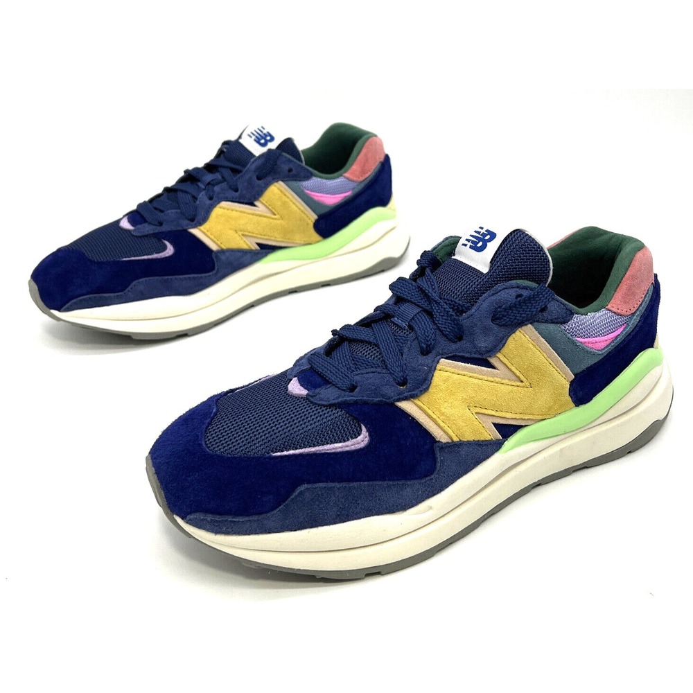 New Balance 57/40 Mens Size 10.5 D Blue Vibrant Spring Glow Walking Casual Shoe